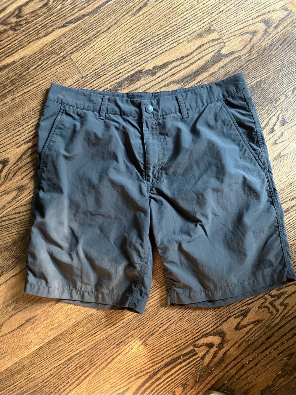 The North Face Men's Gray Outdoor Hybrid Shorts